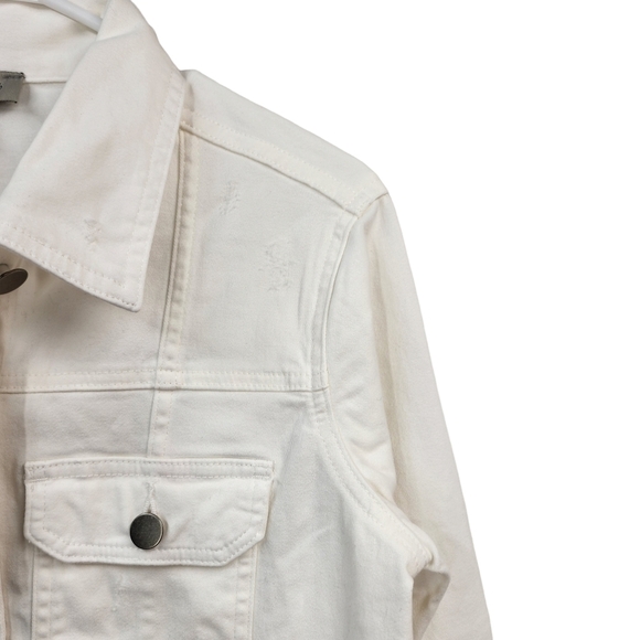 Charlie Paige Women's Jessica Cotton Denim Jacket - S/P - Picture 3 of 8